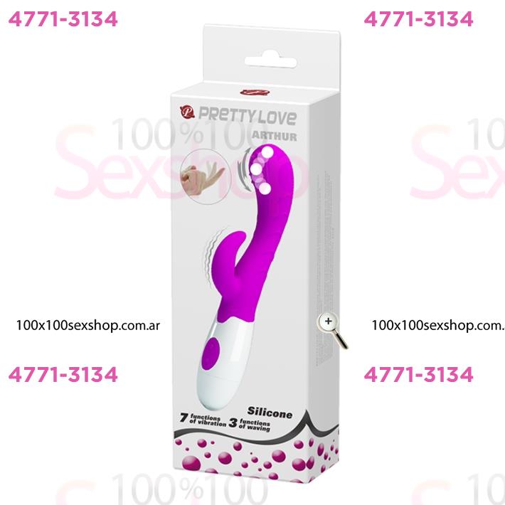 Estimulador de punto G con funcion de ondulacion y 7 vibraciones