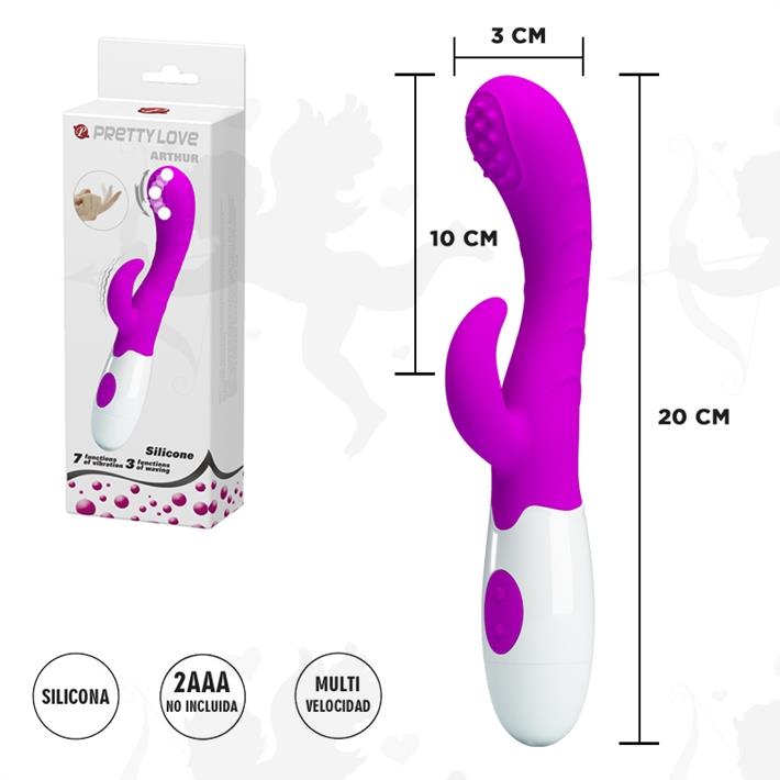 Estimulador de punto G con funcion de ondulacion y 7 vibraciones