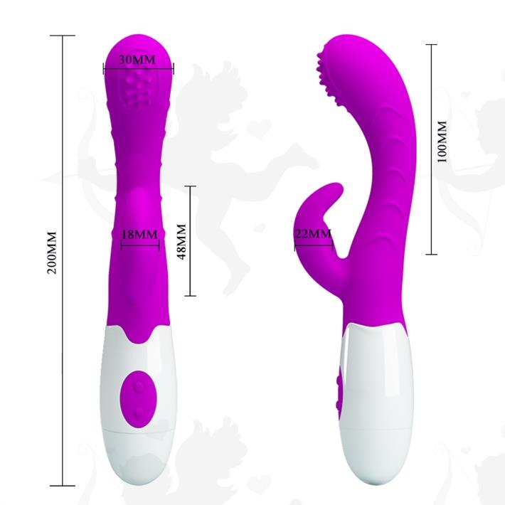 Estimulador de punto G con funcion de ondulacion y 7 vibraciones