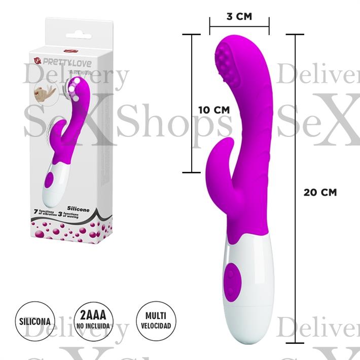 Estimulador de punto G con funcion de ondulacion y 7 vibraciones Estimulador de punto G con funcion de ondulacion y 7 vibraciones