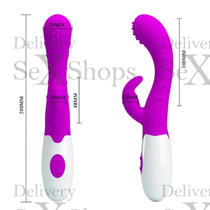 Estimulador de punto G con funcion de ondulacion y 7 vibraciones