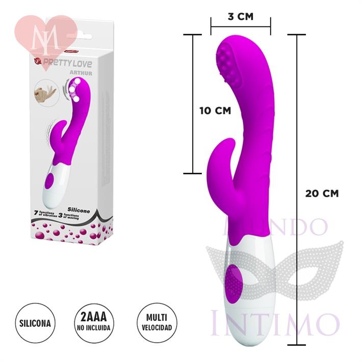  Estimulador de punto G con funcion de ondulacion y 7 vibraciones 