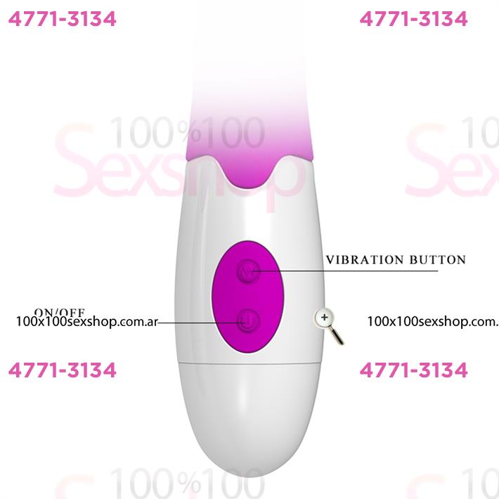 Estimulador de punto G con vibrador especial para clitoris
