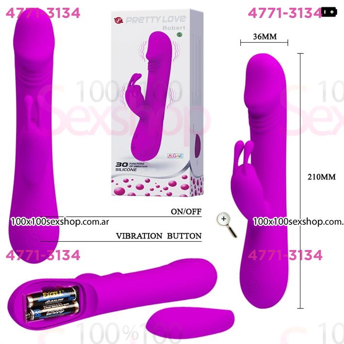 Cód: CA SS-PL-014279-1 - Vibrador estimulador de clitoris de 30 funciones - $ 63600