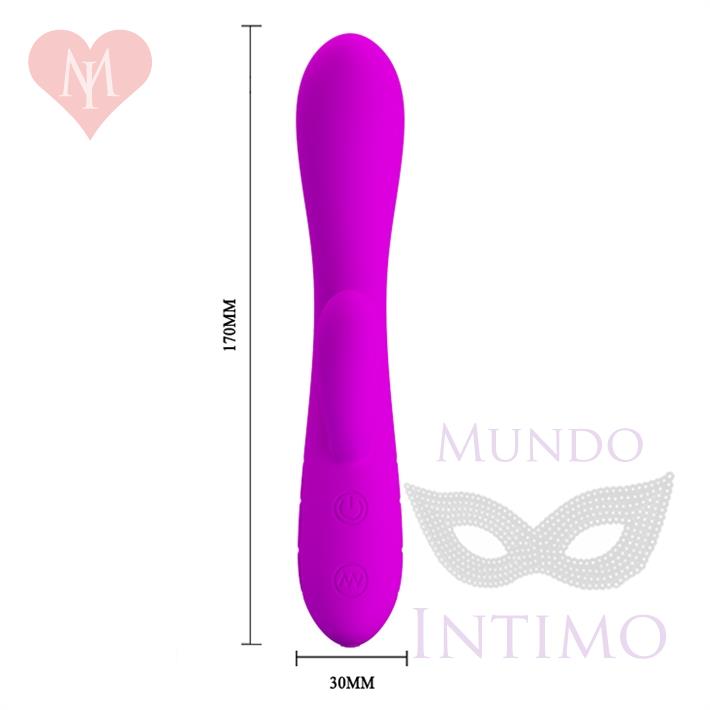 Masajeador de punto G y clitoris con carga USB