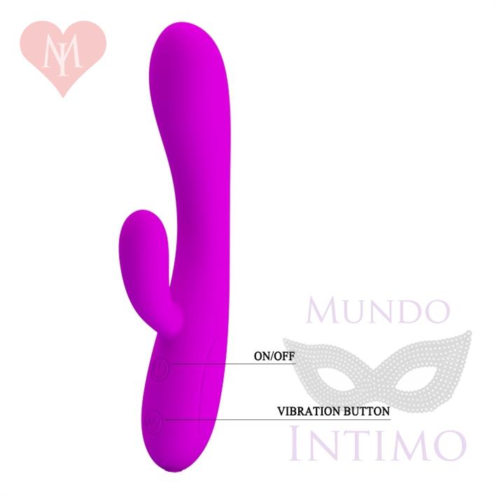 Masajeador de punto G y clitoris con carga USB