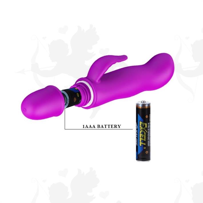 Vibrador estimulador con masajeador de clitoris