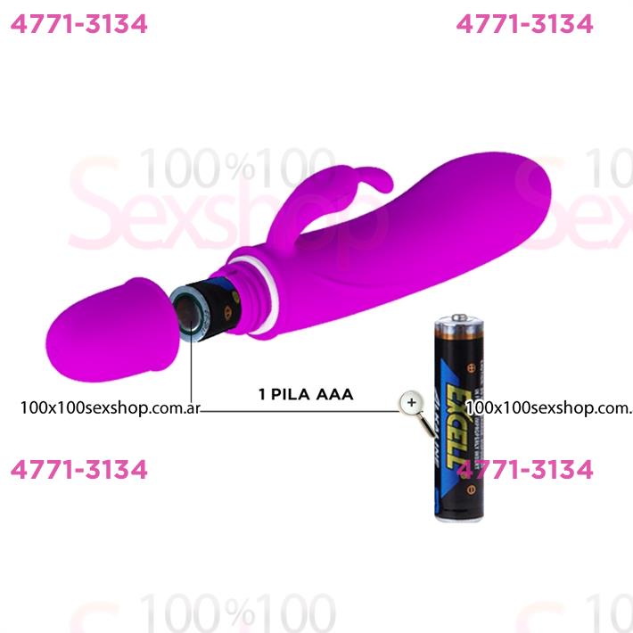 Estimulador femenino con vibrador de clitoris y 12 funciones de vibracion