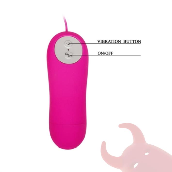 Masajeador vaginal con control remoto