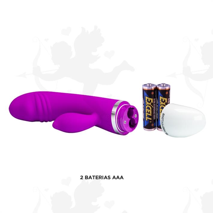 Estimulador de punto G con masajeador de clitoris