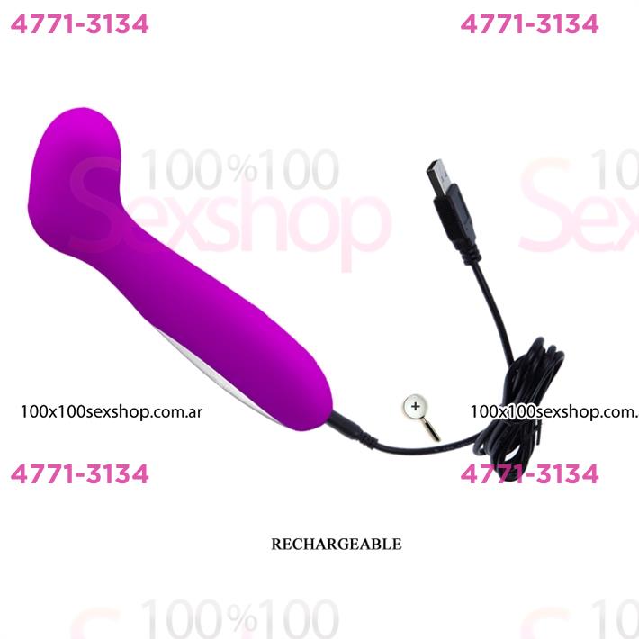 Masajeador vaginal con carga USB