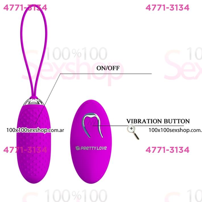 Estimulador de clitoris con 12 velocidades de vibracion control remoto y usb
