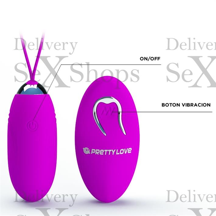 Bala vibradora Jenny con 12 modos de vibracion y carga USB Jenny
