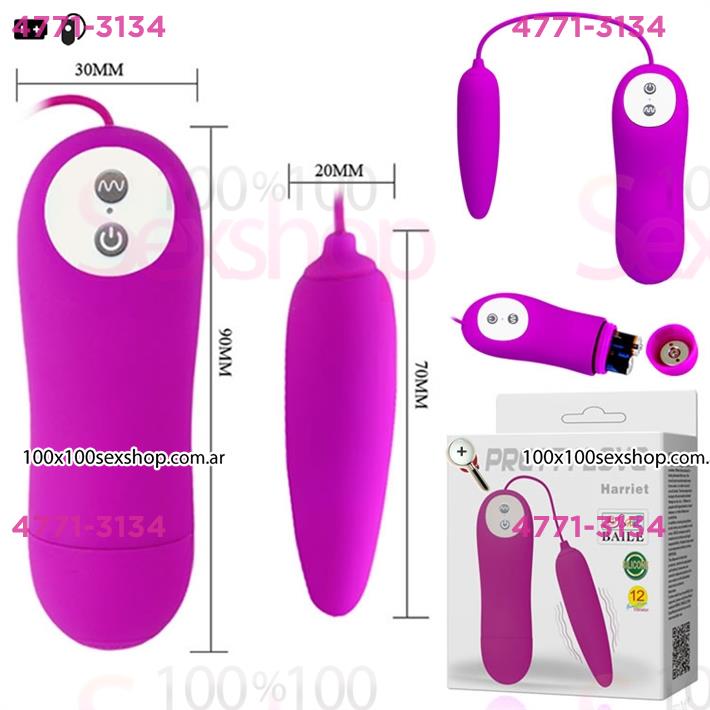 Cód: CA SS-PL-014393 - Estimulador de clitoris con 12 modos de vibracion - $ 31400