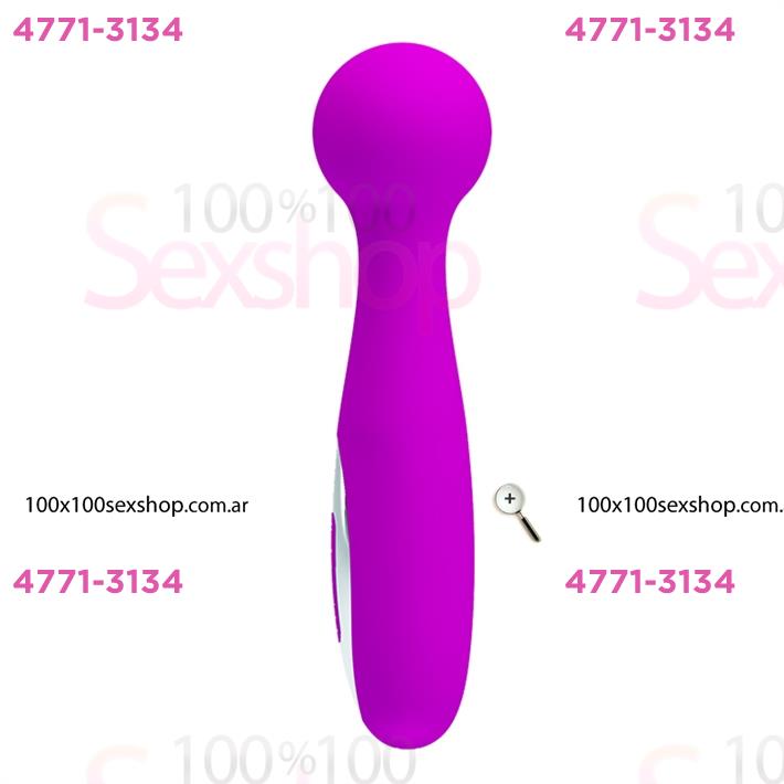 Estimulador vaginal con carga USB y 12 funciones de vibracion