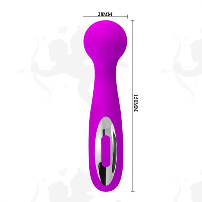 Estimulador vaginal con carga USB y 12 funciones de vibracion