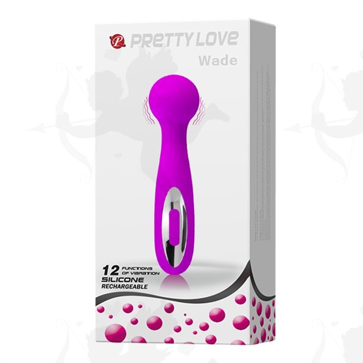 Estimulador vaginal con carga USB y 12 funciones de vibracion