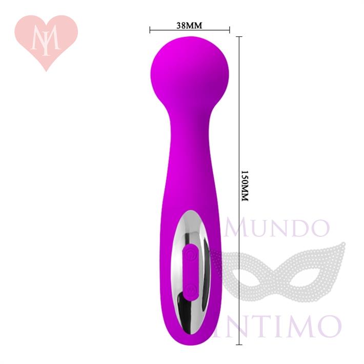 Estimulador vaginal con carga USB y 12 funciones de vibracion