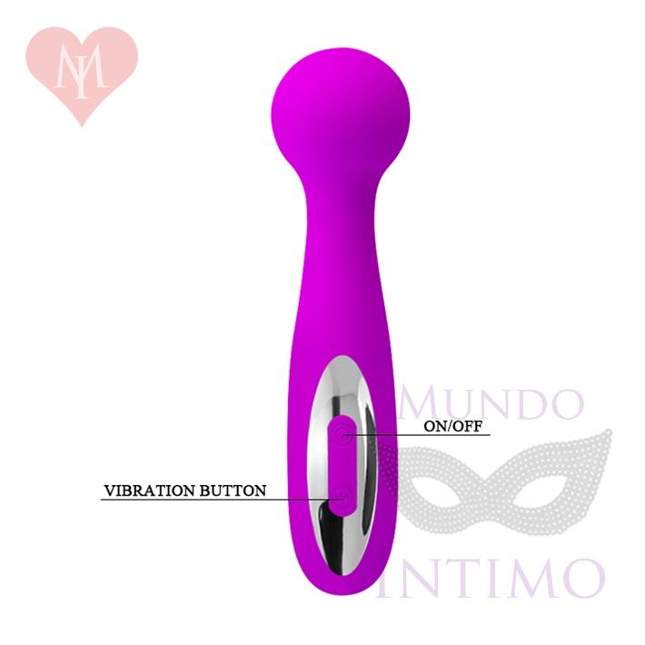 Estimulador vaginal con carga USB y 12 funciones de vibracion