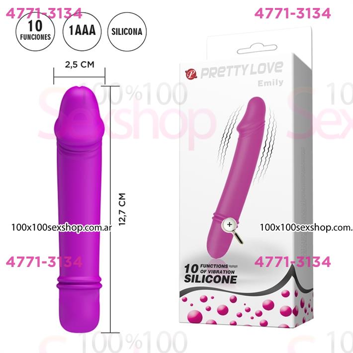 Cód: CA SS-PL-014466 - Estimulador de clitoris con 10 modos de vibracion - $ 28100