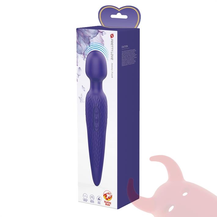 Microfono vibrador con efecto calor y carga USB