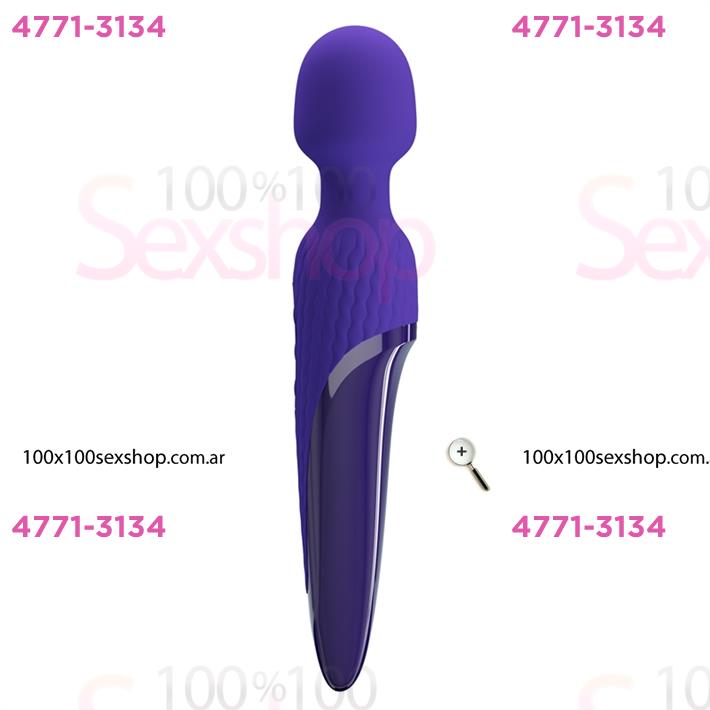 Microfono vibrador con efecto calor y carga USB