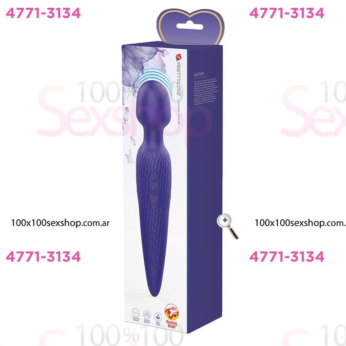 Microfono vibrador con efecto calor y carga USB