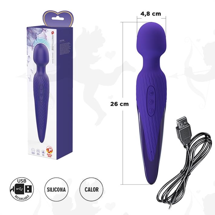 Cód: SS-PL-014468-1L - Microfono vibrador con efecto calor y carga USB - $ 94400