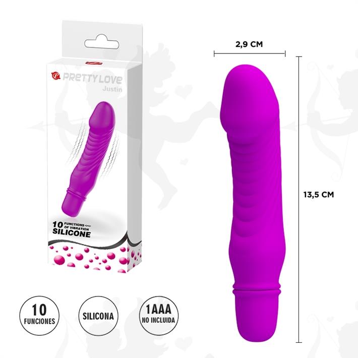 Cód: SS-PL-014510 - Estimulador de clitoris realizado en silicona con 10 funciones - $ 15200