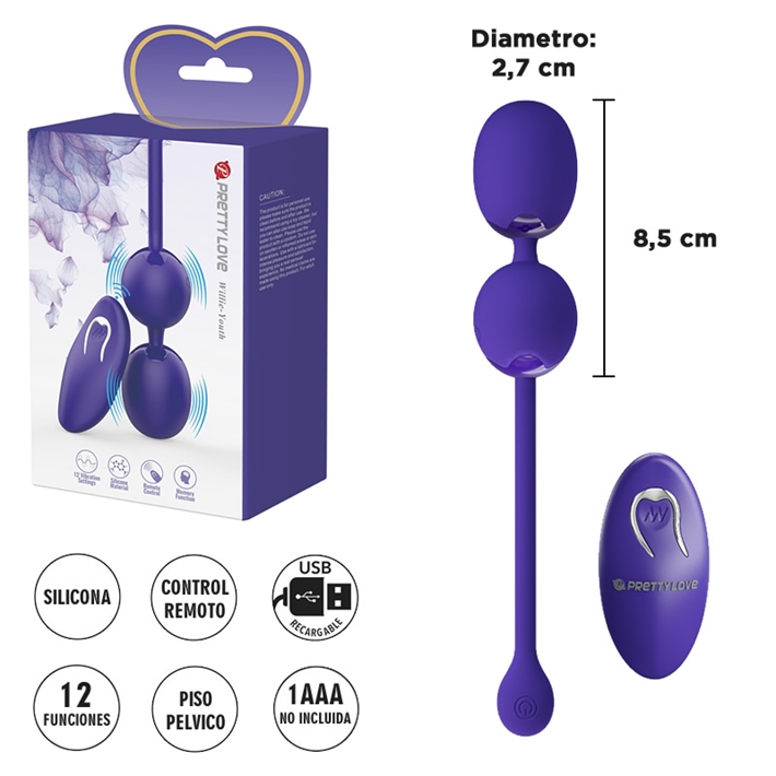 Bolitas chinas con vibracion y carga USBEAN: 6959532328585