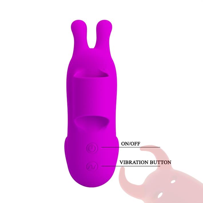 Vibrador de dedo para estimulacion vaginal y  carga USB
