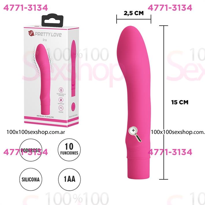 Estimulador de punto G con 10 modos de vibracion