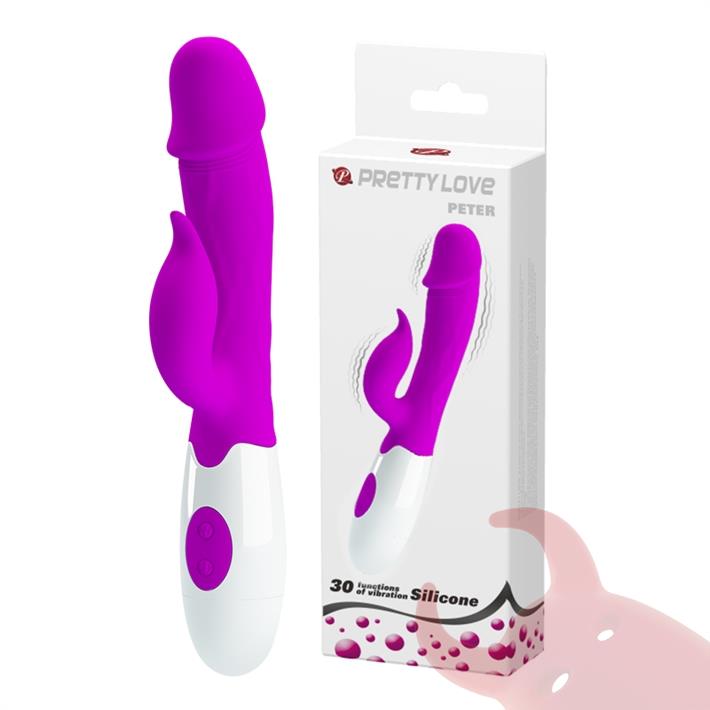 Estimulador vaginal con vibrador de clitoris y 30 funciones de vibracion