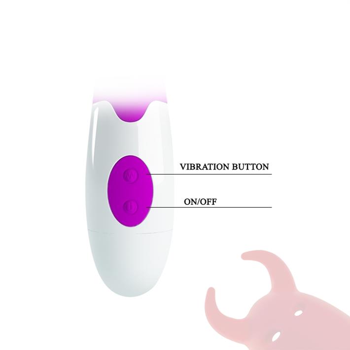 Estimulador vaginal con vibrador de clitoris y 30 funciones de vibracion