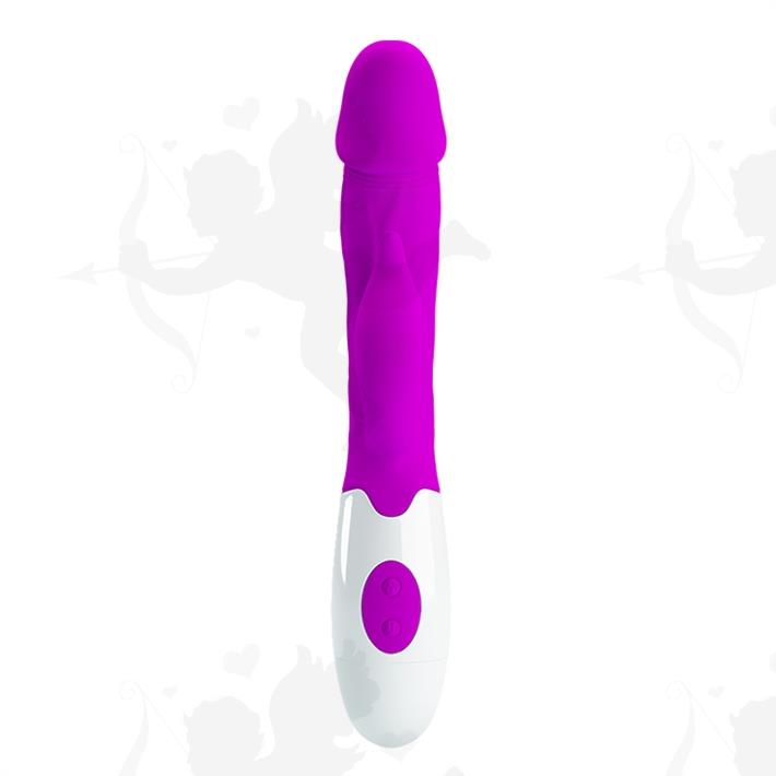 Estimulador vaginal con vibrador de clitoris y 30 funciones de vibracion