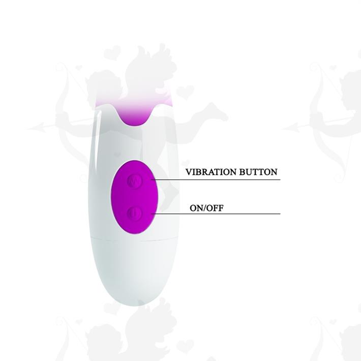 Estimulador vaginal con vibrador de clitoris y 30 funciones de vibracion