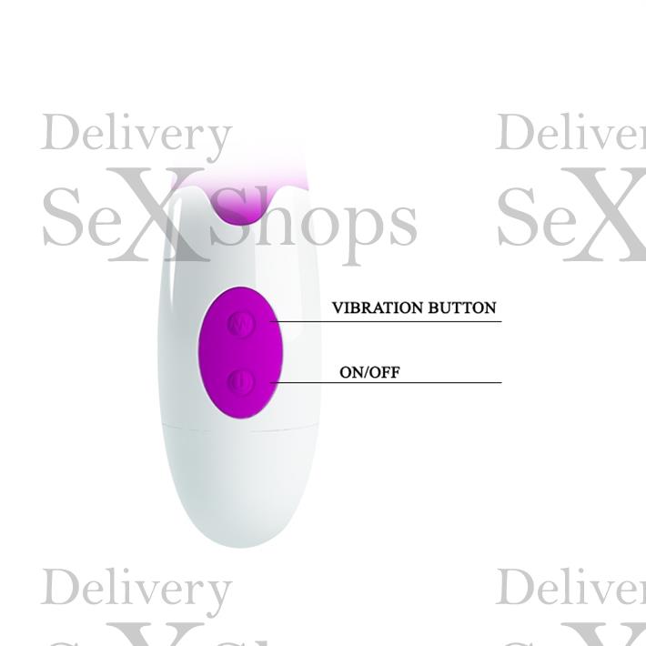 Estimulador vaginal con vibrador de clitoris y 30 funciones de vibracion