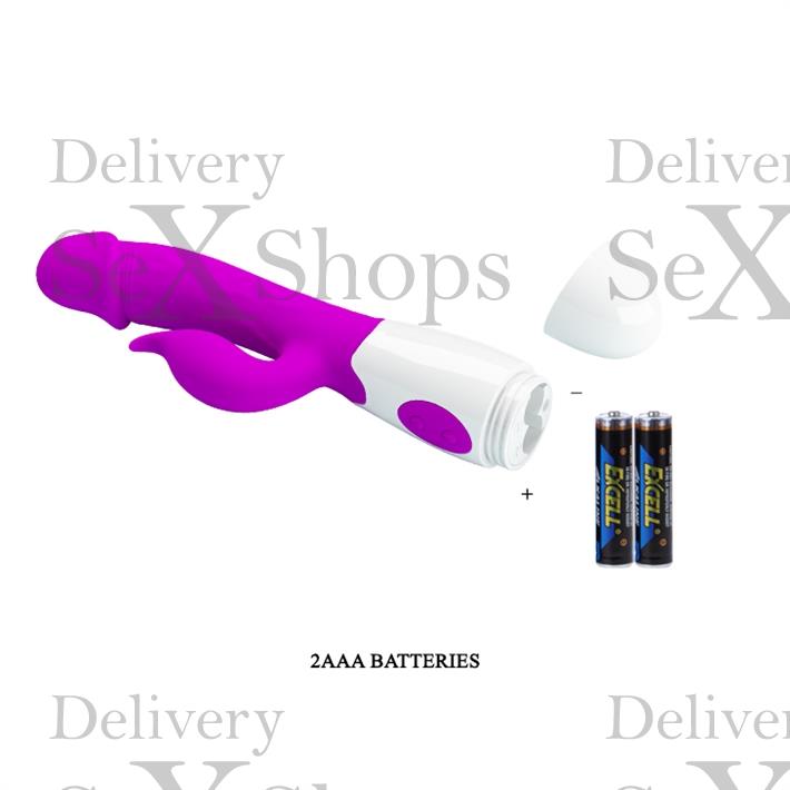 Estimulador vaginal con vibrador de clitoris y 30 funciones de vibracion