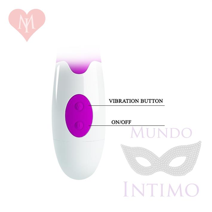 Estimulador vaginal con vibrador de clitoris y 30 funciones de vibracion