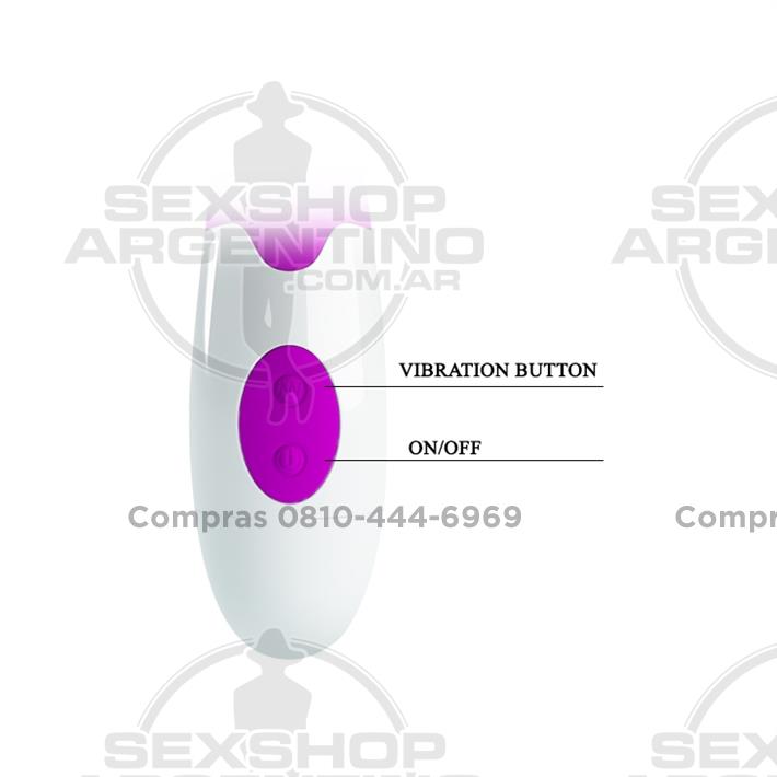 Estimulador vaginal con vibrador de clitoris y 30 funciones de vibracion