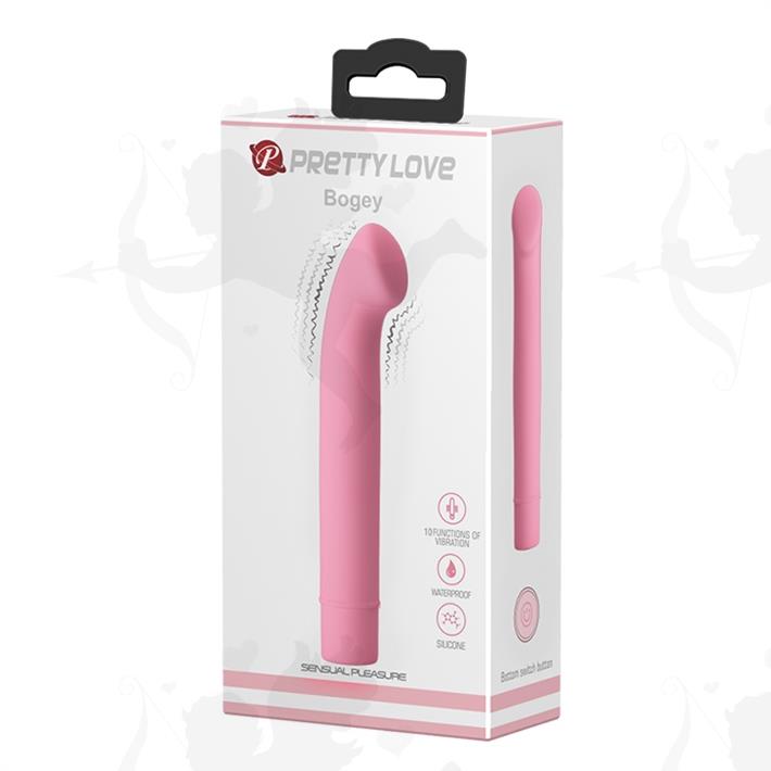 Vibrador estimulador de punto G con 10 velocidades diferentes