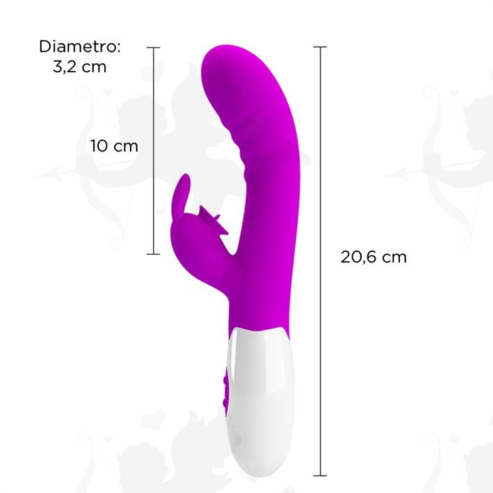 Cód: SS-PL-014795 - Estimulador de punto G con masajeador de clitoris - $ 15600