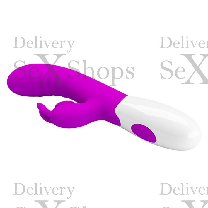 Estimulador de punto G con masajeador de clitoris