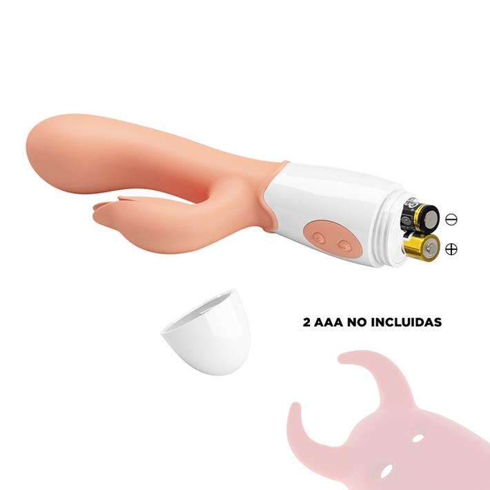 Estimulador de punto G con vibrador de clitoris y 30 vibraciones