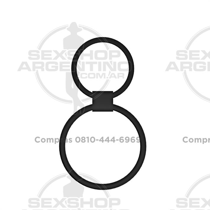 Anillo para pene y testiculos para retrasar la eyaculacion