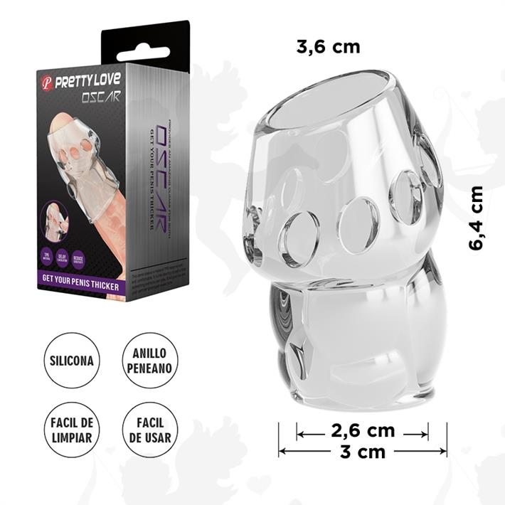 Funda para pene abierta de material TPR