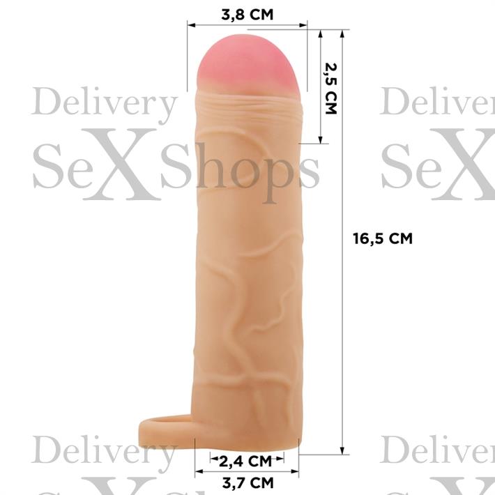 Extension Bunion para pene de 2,5 cm