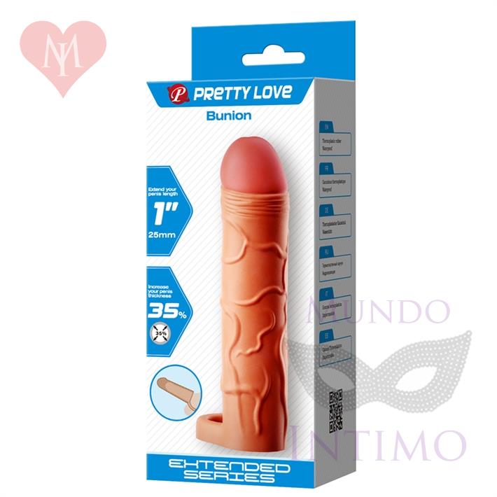 Extension Bunion para pene de 2,5 cm