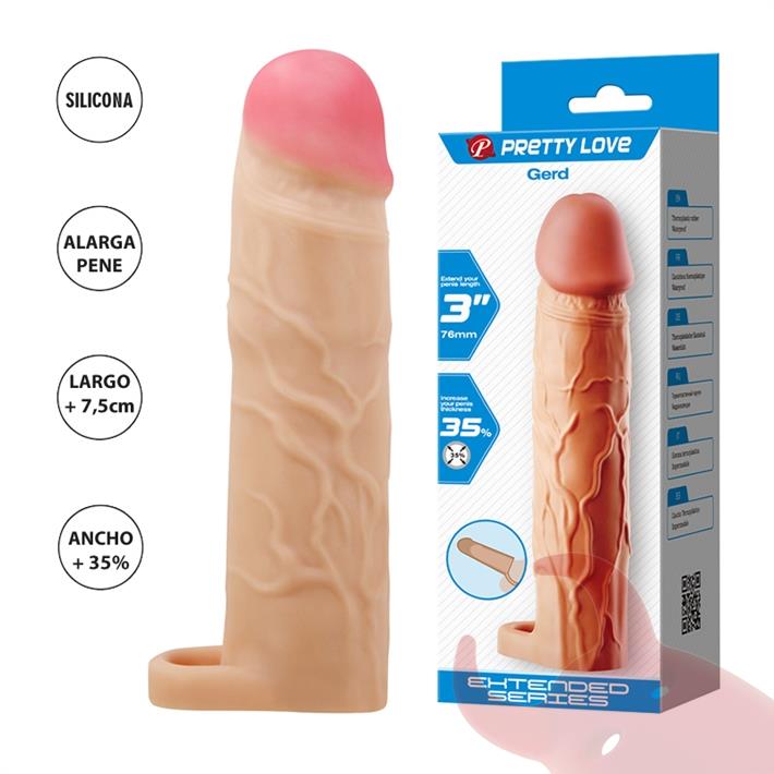 Extension Gerd para pene de 8 cm