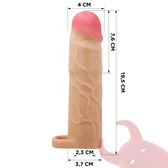 Extension Gerd para pene de 8 cm